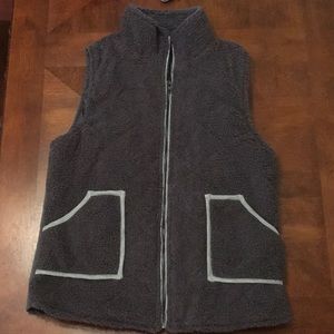 Gray vest